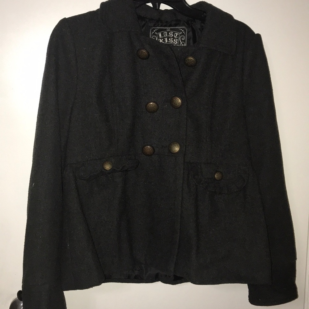 Grey coat
